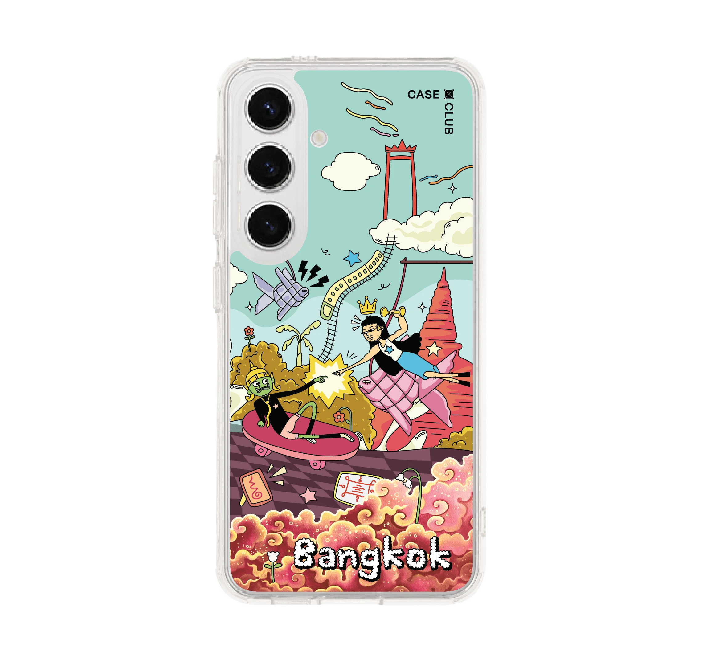 เคสใส samsung s24 magsafe กลิ่นอายกรุงเทพฯ เสน่ห์ไทยแลนด์